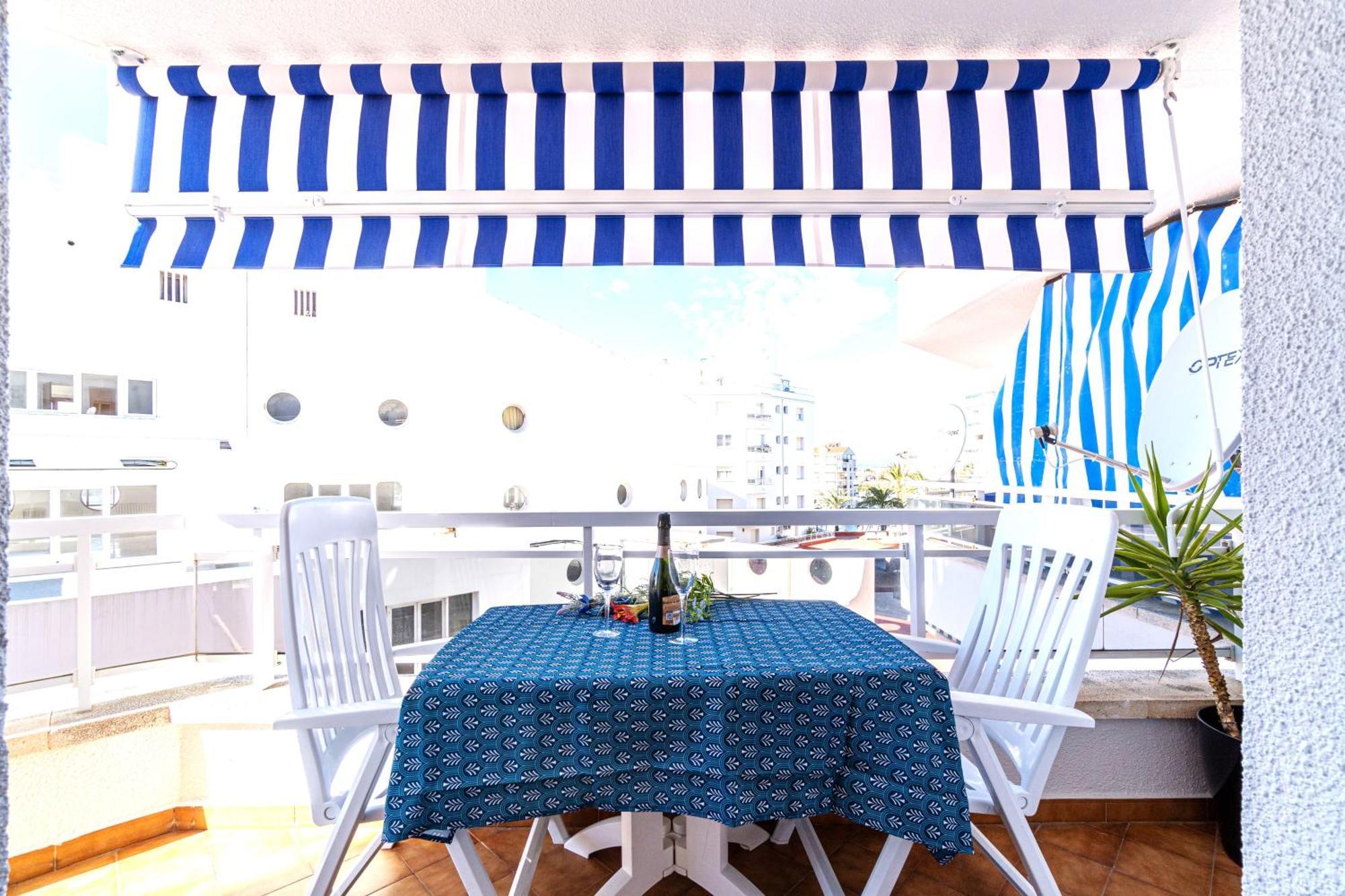 Cn1-Zona Chic Club Nautico, Clima, 5 Minutos Andando De La Playa, Centro, Restaurantes Apartment Empuriabrava Ngoại thất bức ảnh